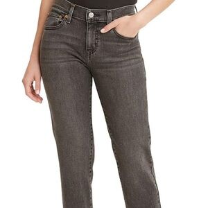 Levi's Women's New Boyfriend Jeans, black, size 32